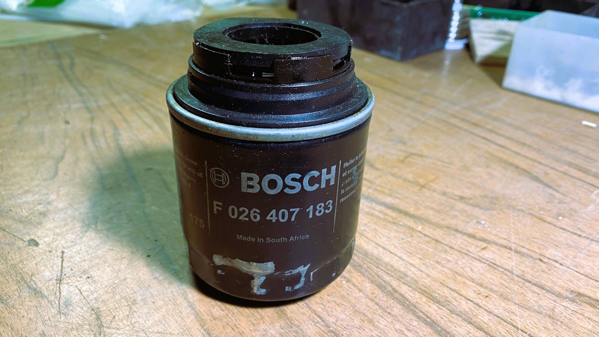 Масляный фильтр Bosch F 026 407 183 смотреть онлайн