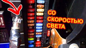Как быстро найти сгоревший предохранитель в проводке автомобиля.