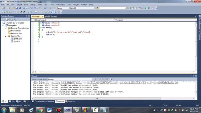 lệnh printf (in ) смотреть онлайн