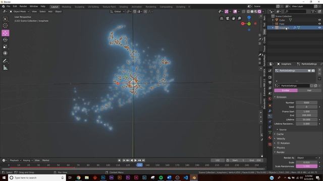 Blender - Sci-Fi Particle Simulation in Eevee Blender 2.8 смотреть онлайн