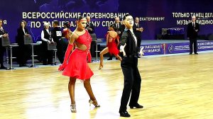 Спортивные бальные танцы. Чемпионат России 24. 1/2 финала Самба