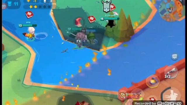 неужели кролик скиппи на 11 силу в игре Zooba смотреть онлайн