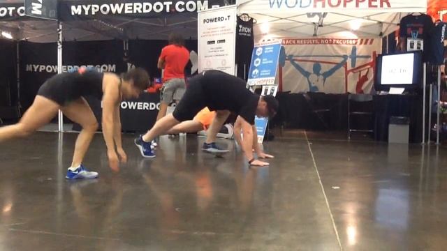 Molon Labe CrossFit vs OV CrossFit - WODHOPPER Booth - Central Regional 2016 смотреть онлайн