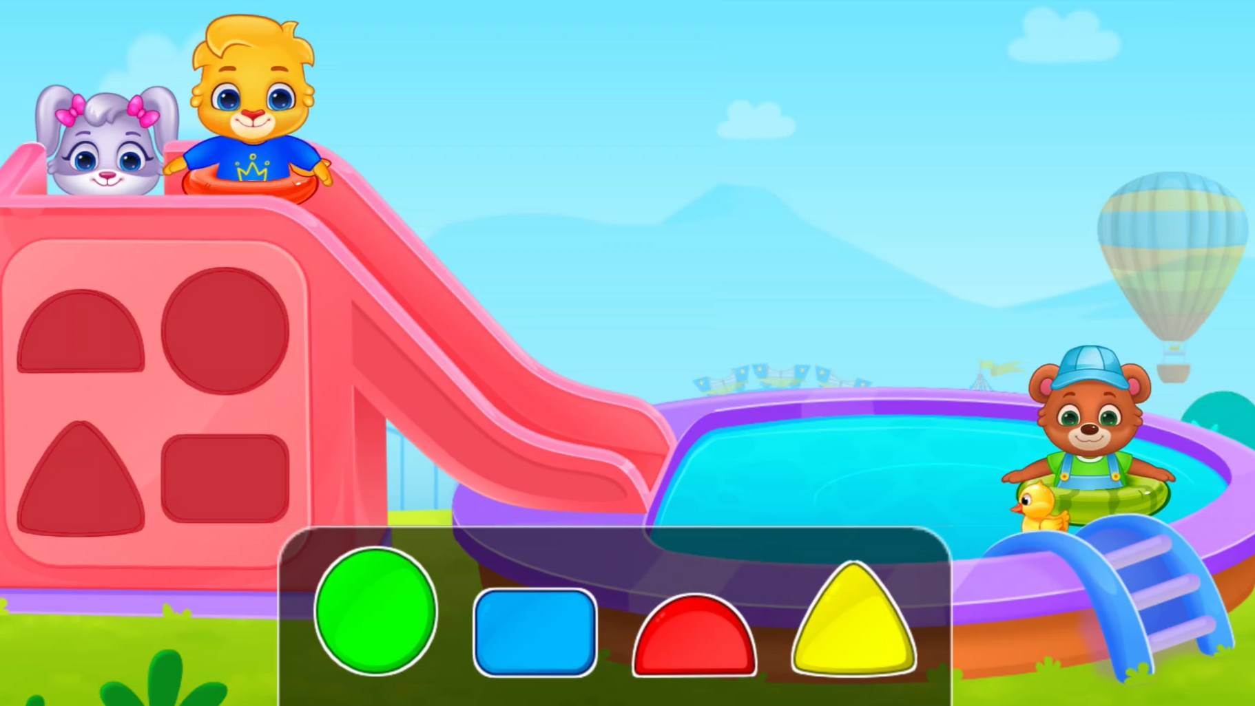 Обучающий мультфильм - Выбери пару фигурам смотреть онлайн