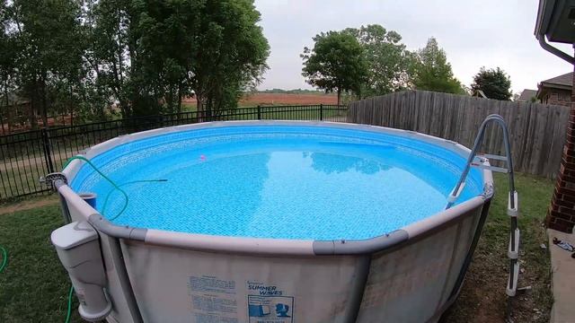 Polygroup Summer Waves 14 Ft Elite Frame Pool | Building And Swimming!