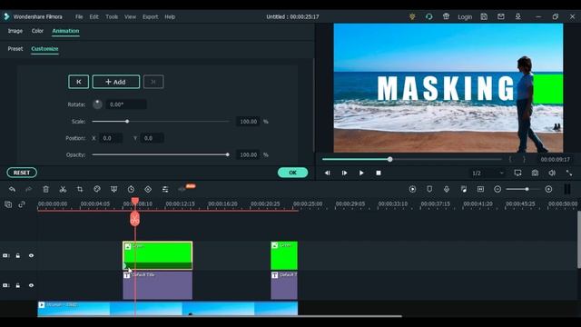 Masking Effect in Filmora 10 смотреть онлайн