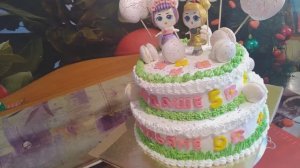 ТОРТ. КАК УКРАСИТЬ ТОРТ ДЛЯ ДЕВОЧКИ.