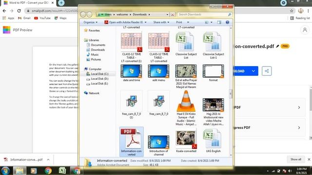 Convert Word file to Pdf | Jpg to Pdf | बिना किसी एप्लीकेशन के смотреть онлайн