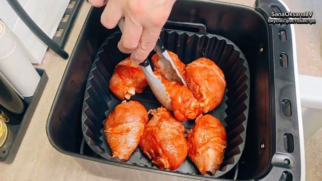 КАК СДЕЛАТЬ САМЫЕ ВКУСНЫЕ ГОЛЕНИ В АЭРОГРИЛЕ /ГОЛЕНИ В ТОМАТНО - СОЕВОМ СОУСЕ С ЧЕСНОКОМ #аэрогриль