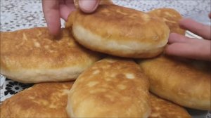 ЖАРЕНЫЕ ПИРОЖКИ с ГОРОХОМ. Воздушное быстрое тесто КАК ПУХ. НЕ НАДОЕДАЮТ НИКОГДА