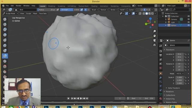 Blender 10 - Basic Sculpt Mode