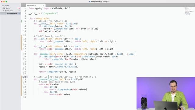 Advent of Code 2022: День 13 — Distress Signal, Python смотреть онлайн