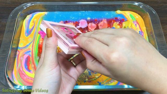 Relaxing with Piping Bags !! Mixing Random Things Into Slime !! Satisfying Slime Smoothie #21 смотреть онлайн