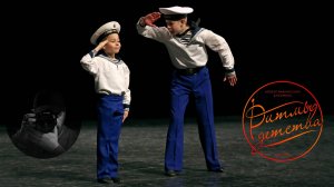 Танец юных моряков, ансамбль Ритмы детства. Dance of young sailors, ensemble Rhythms of childhood.