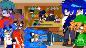 Friday Night Funkin react to Too Slow//Sonic.exe 2.5/3.0 Canceled build//Exe//FNF