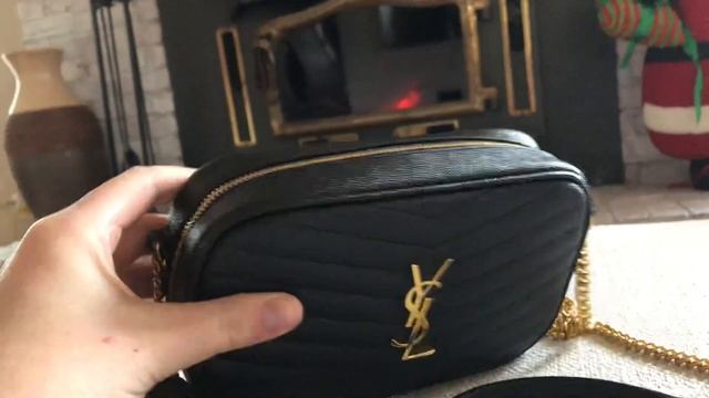 Ysl mini lou camera bag reveal! смотреть онлайн