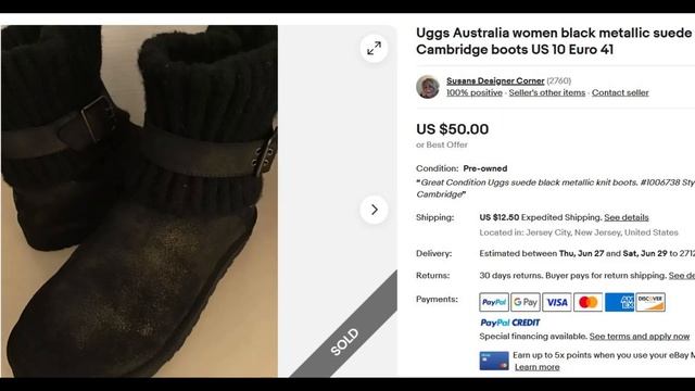 Обзор обуви на перепродажу из секонд-хенда США. смотреть онлайн