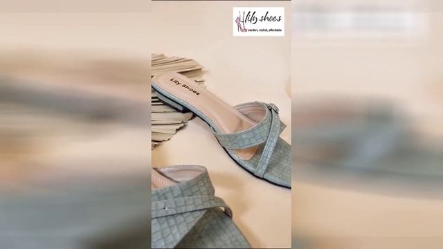 LILY SHOES - Jasmine Sandal Wanita Model Selop / Slip Teplek смотреть онлайн