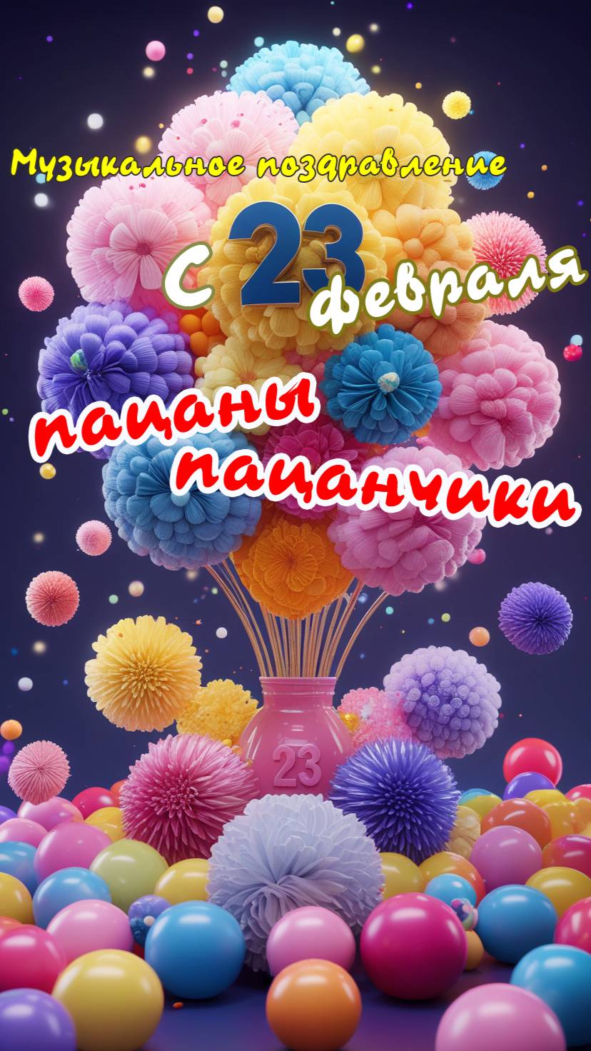 Музыкальное поздравление с 23 февраля смотреть онлайн