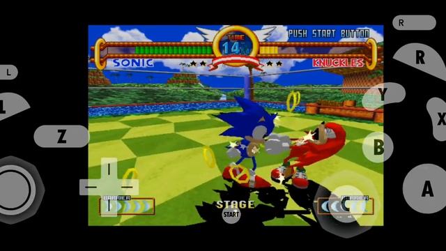 Sonic Fighters ( Sonic Gems Collection ) GameCube Dolphin Emulador Mmjr3