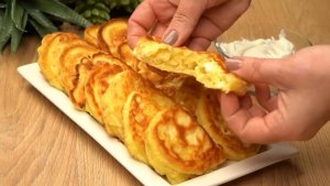 Оладьи на молоке | Оладьи с творогом | Пышные оладьи