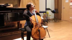 David POPPER Sérénade pour violoncelle et piano op. 54 n°2 "Spanish Dance" - Léna CARRARA