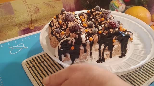 МЕРЕНГА_С ШОКОЛАДНЫМ КРЕМОМ_MERINGUE_