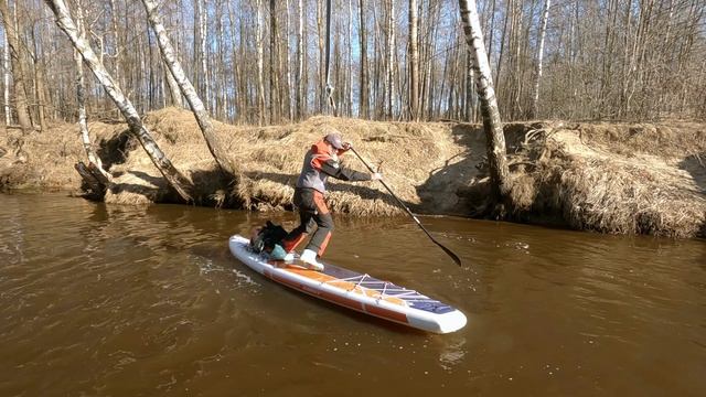 Тарзанка на SUP прогулке смотреть онлайн
