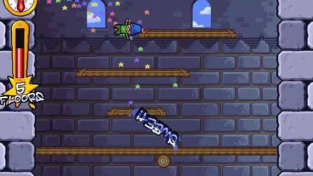 Icy Tower 1.4 - NEW!! смотреть онлайн