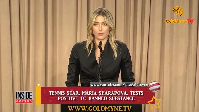 TENNIS STAR, MARIA SHARAPOVA, TESTS POSITIVE TO BANNED SUBSTANCE смотреть онлайн