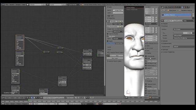 Tips for creating 3d Characters (Blender) Part 6 - Skin Shading смотреть онлайн