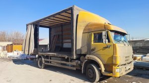 Камаз 4308. Взял две загрузки у одного клиента 💪