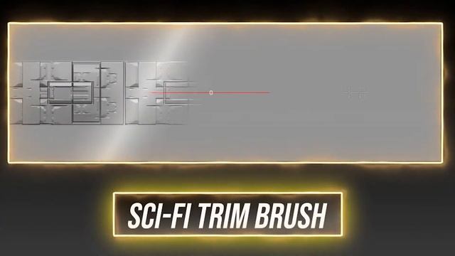 Zbrush 150 Sci-Fi Trim Brushes смотреть онлайн