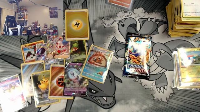 OPENING 70 PACKS OF POKEMON CROWN ZENITH! PLUS GIVEAWAYS! смотреть онлайн
