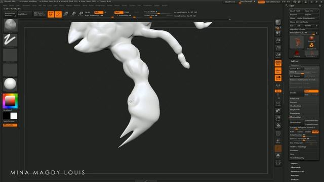 ZBrush Sculpting | Scorpion tutorial | ZBrush Tutorial for Beginners | ZBrush 2020,free tutorial смотреть онлайн