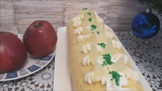 Лимонный рулет. Быстрая выпечка БЕЗ ХЛОПОТ. РУЛЕТ НЕ ЛОМАЕТСЯ. Рецепт рулета на новогодний стол смотреть онлайн