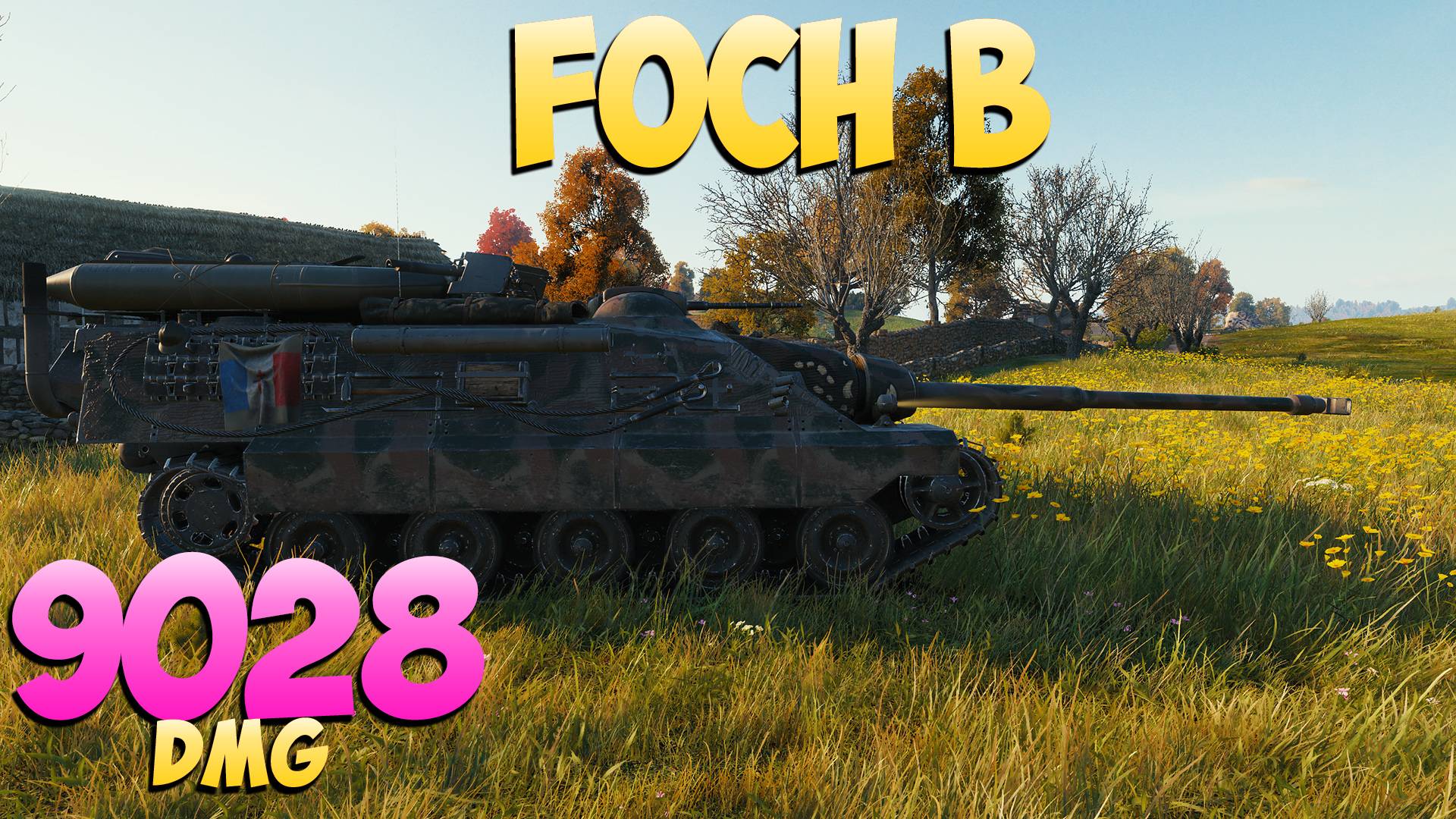 Foch B - 5 Фрагов 9K Урона - Приятный молоток! - Мир Танков