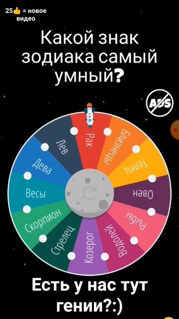 Колесо фортуны "Кто умнее?" #зз #знакизодиака #колесоудачи #funny смотреть онлайн