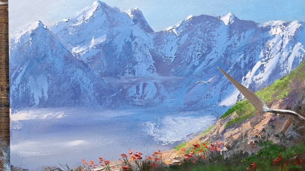 Горный пейзаж.