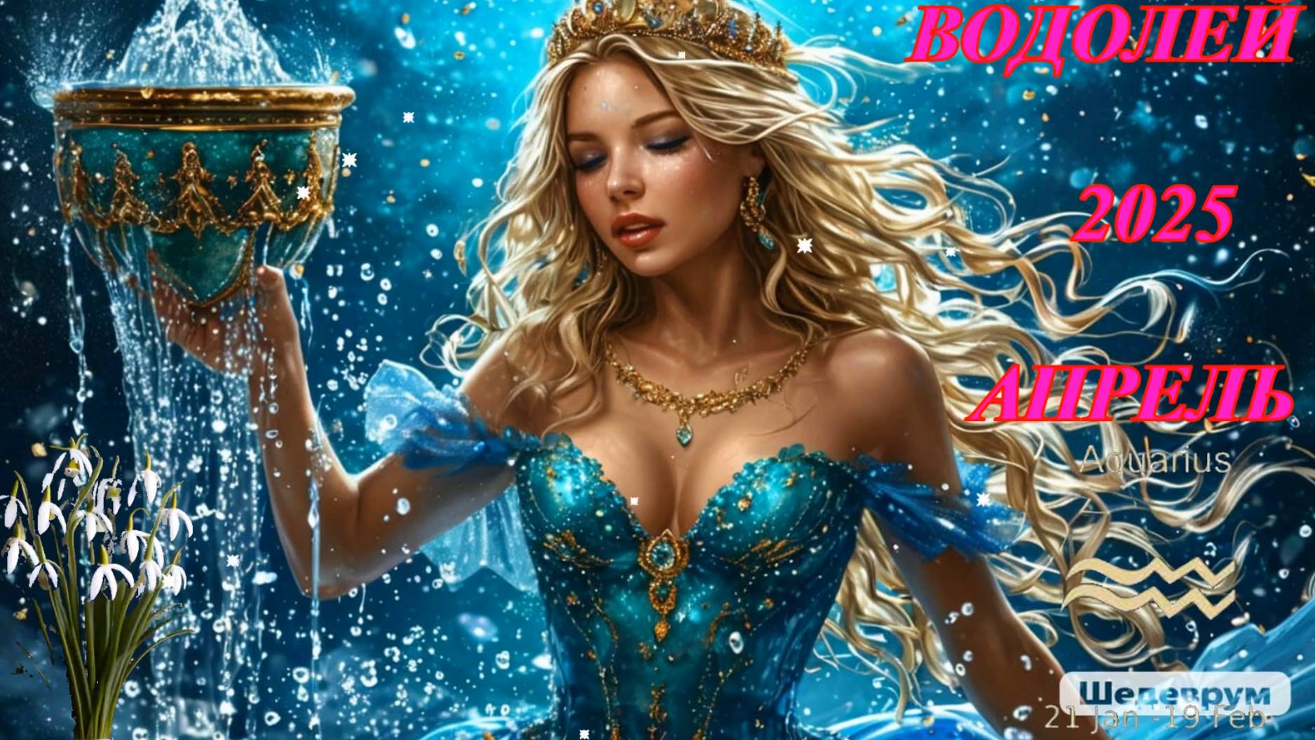 Водолей. Гороскоп на апрель 2025 года. смотреть онлайн