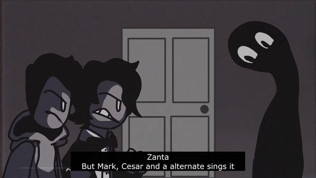 "Do you have your doors and windows locked?" (Zanta but Mark, Cesar and a alternate sings it) смотреть онлайн