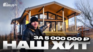 Одноэтажный каркасный дом за ПЯТЬ миллионов | НАШ ХИТ — проект «РЕПИНО» | Обзор дома
