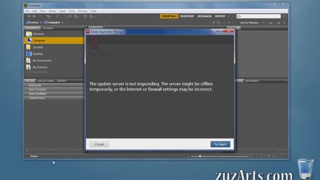 Adobe CS6 the Update Server is Not Responding FIX смотреть онлайн