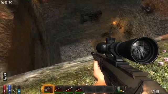 7 Days To Die - Navezgane Map - Base Walkthru