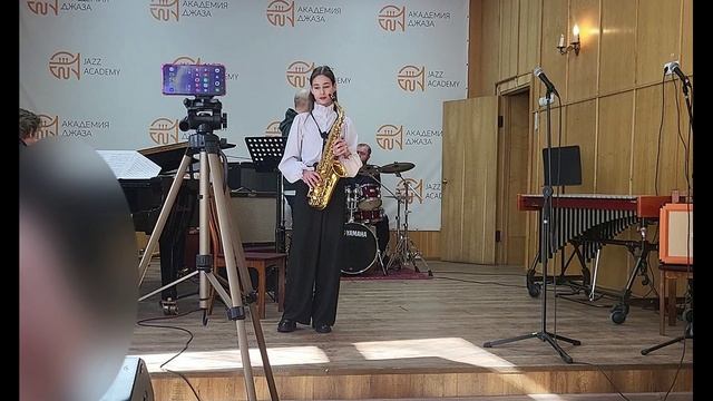 Анастасия Рева, 13 лет, альт-саксофон - 