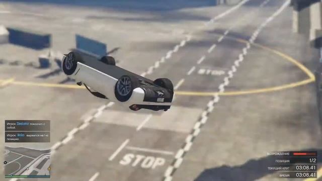 GTA 5 Online (Гонки) - Рампы! #1 смотреть онлайн