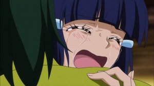 [REUPLOAD] Crys bursting in tears :') (Smile Precure Sad Moment)