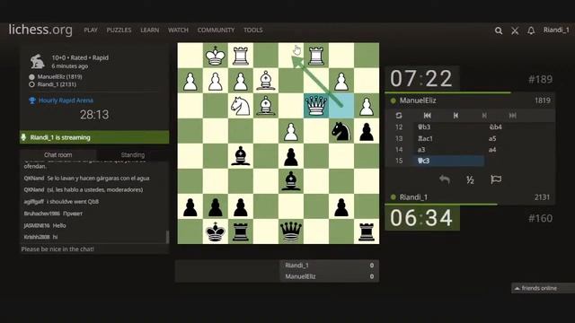 Rapid chess | lichess.org [ID] | 25/04/2023 смотреть онлайн