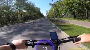 Электросамокат WHITE SIBERIA LUNA 5.0 exclusive 800W обзор, тест-драйв, замер максималки, разбор