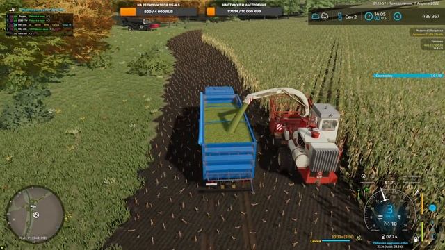 Farming Simulator 22. Осваиваем новую карту. Часть 18. смотреть онлайн